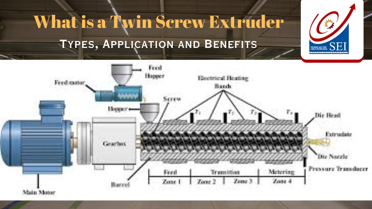 Read more about the article What is a Twin Screw Extruder? Types, Application and Benefits