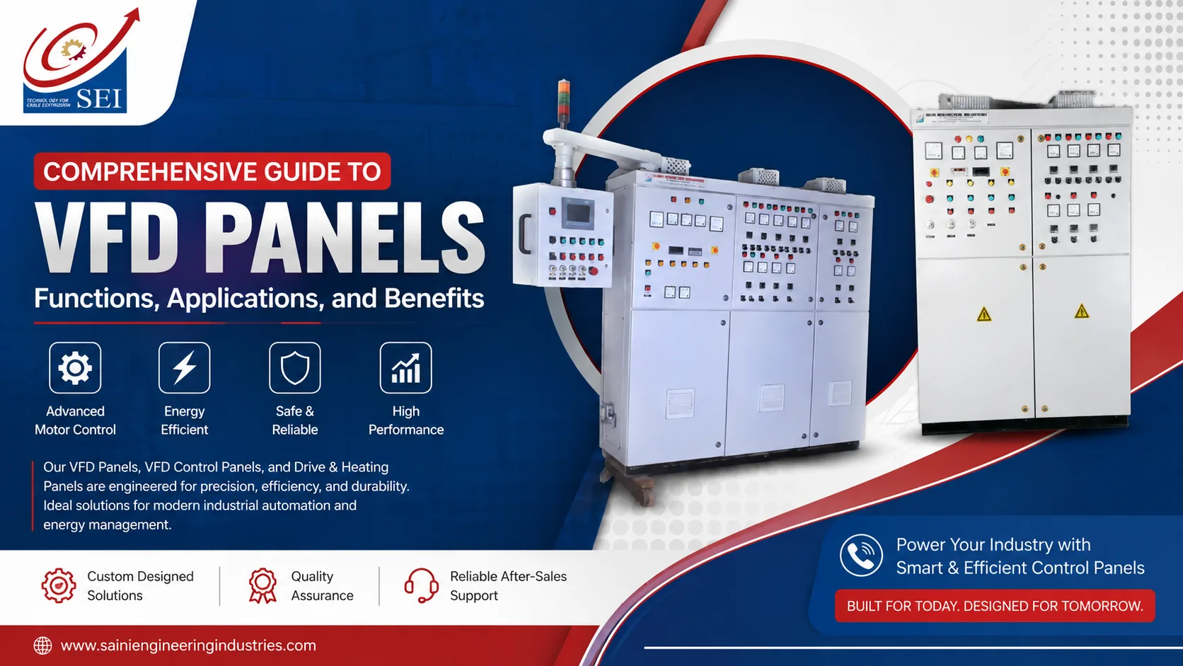 You are currently viewing Comprehensive Guide to VFD Panels: Functions, Applications, and Benefits