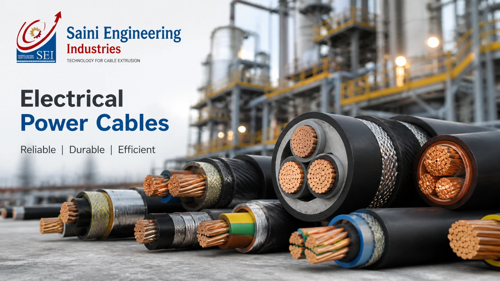 You are currently viewing Types of Electrical Power Cables: Complete Guide for Industrial & Home Use