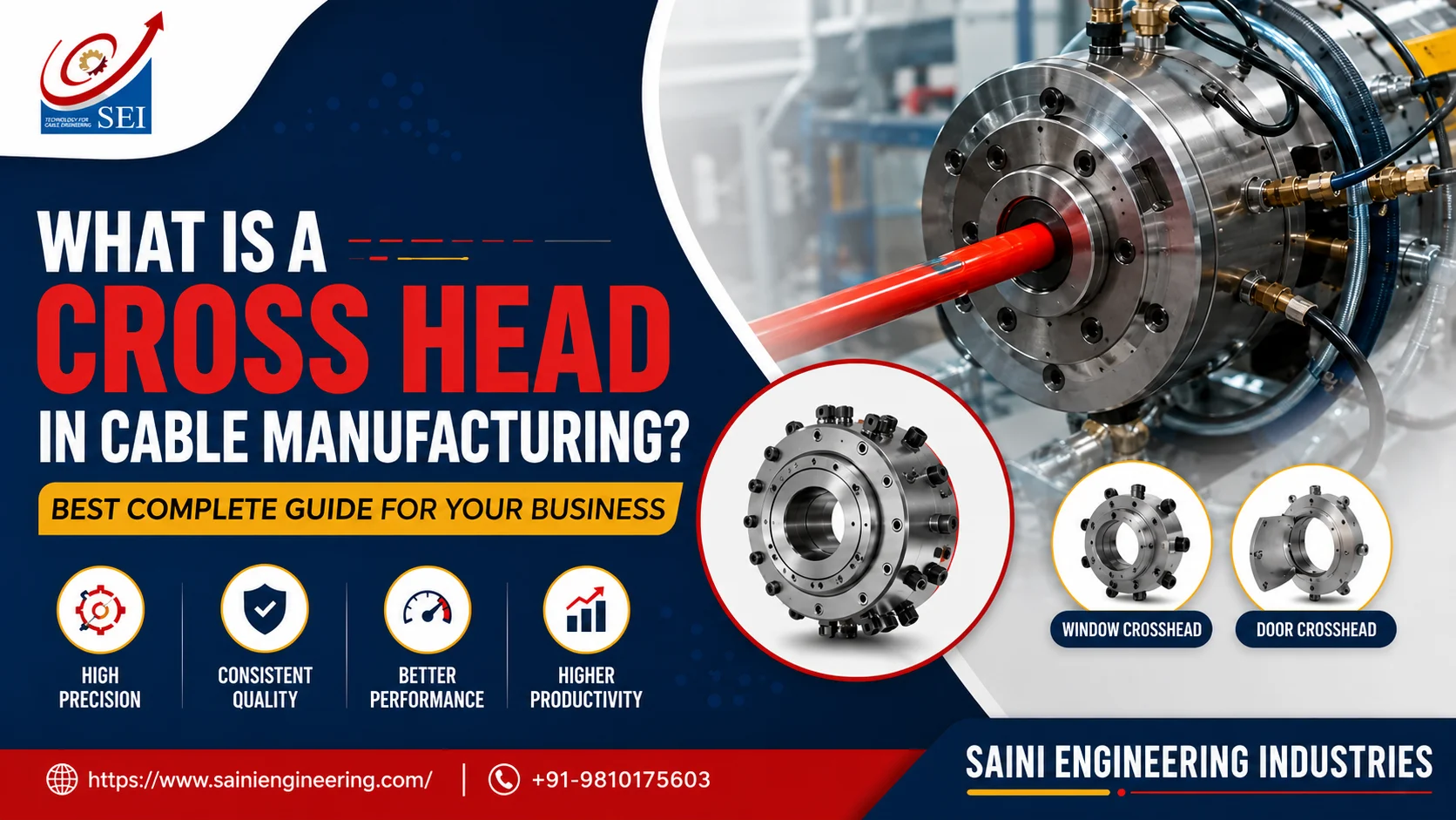 You are currently viewing What is a Cross Head in Cable Manufacturing? Best Guide for Your Business
