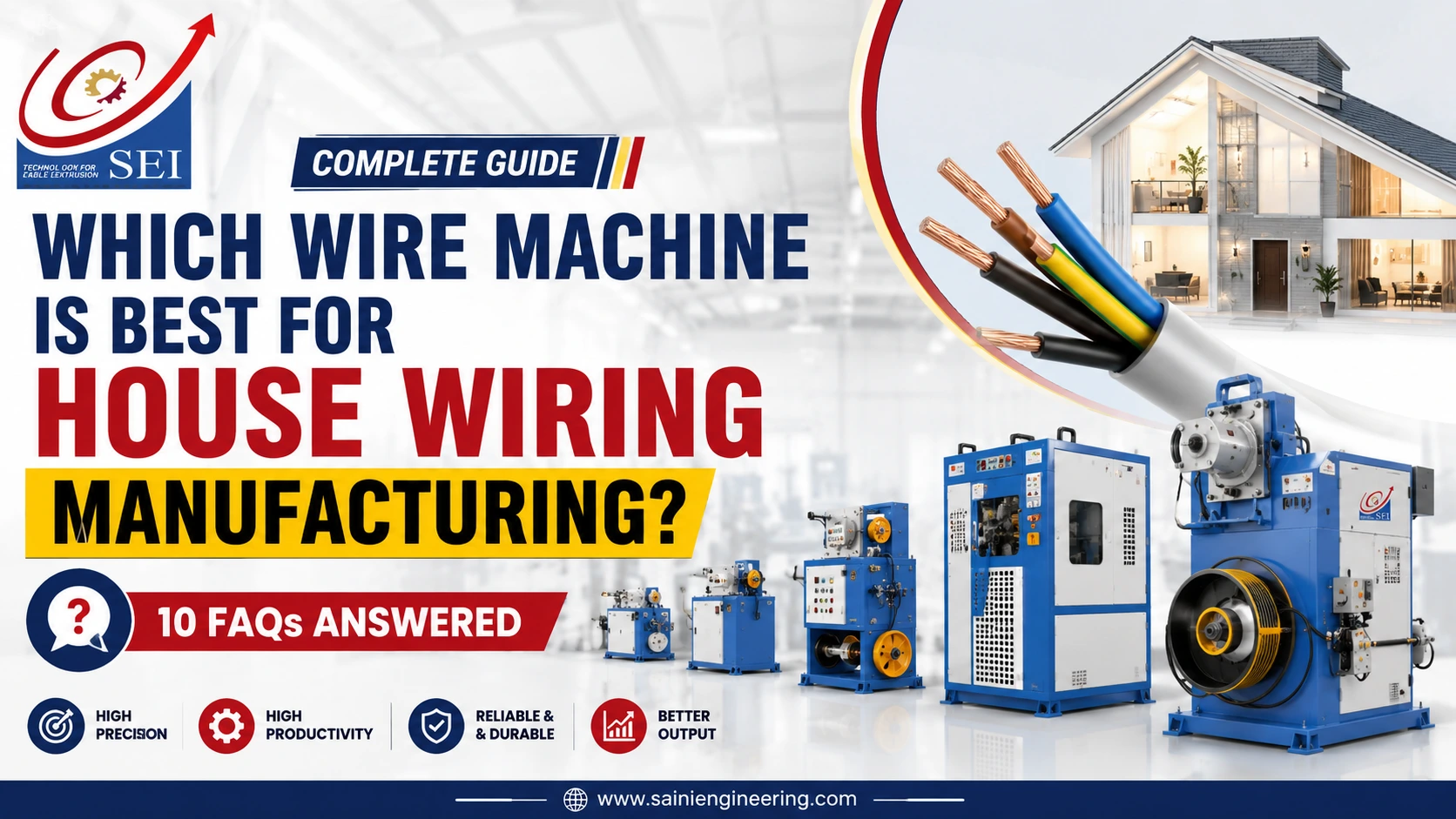 Read more about the article Which Wire Machine is Best for House Wiring Manufacturing? 10 FAQs Answered