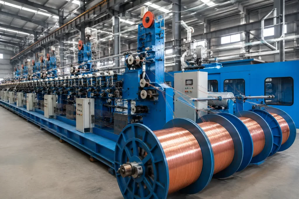Copper Wire Manufacturing Plant