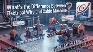 Read more about the article What’s the Difference Between Electrical Wire and Cable Machine?