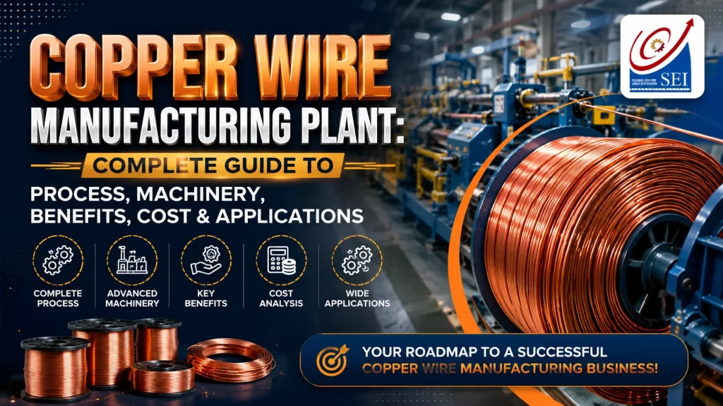 Copper Wire Manufacturing Plant Cost, Investment & Business Opportunities