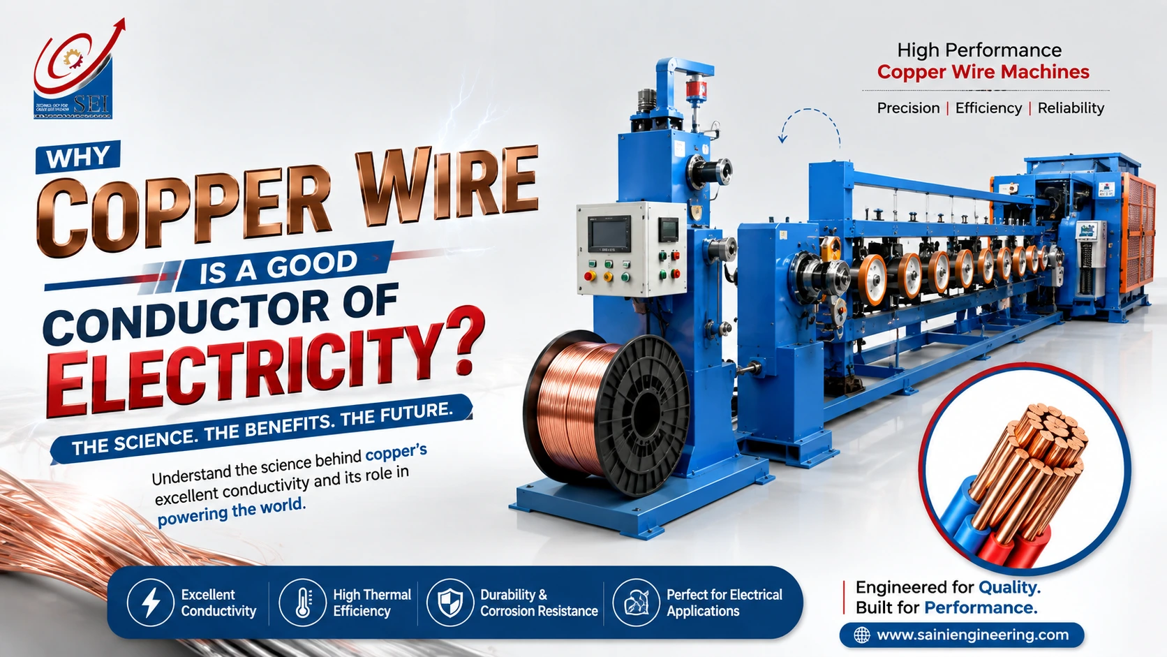 You are currently viewing Why Copper Wire is a Good Conductor of Electricity